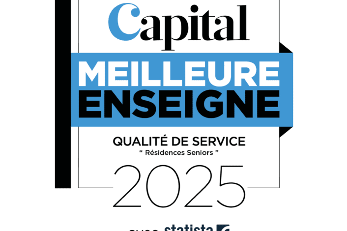 Nohée élue meilleure enseigne de résidence seniors